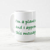 Tasse pour passionné de plantes (Devant gauche)