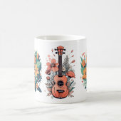 Tasse pour passionné d'ukulélé (Centre)