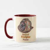 Tasse pour pompier à la retraite (Gauche)