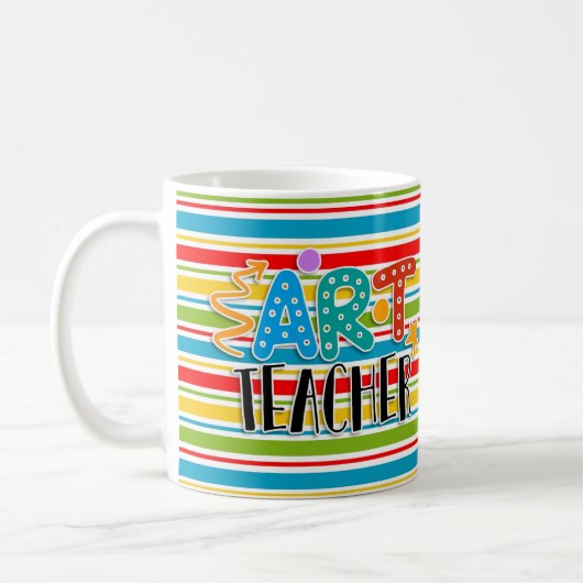 Tasse pour professeur d'art (Gauche)
