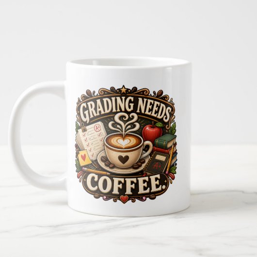 Tasse pour professeur de café de notation (Gauche)