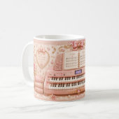 Tasse pour professeur de musique à l'orgue électro (Devant gauche)