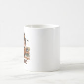 Tasse pour professeur Halloween « Hou puis café » (Centre)