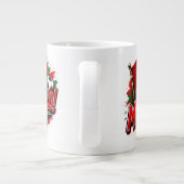 Tasse pour supporter l'équipe Maroc J'Y VAIS MAROC (Dos)