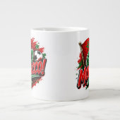 Tasse pour supporter l'équipe Maroc J'Y VAIS MAROC (Devant)