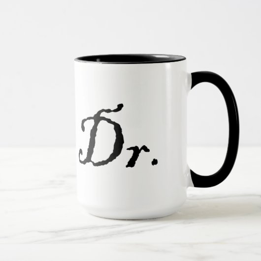 Tasse pour un docteur (Droite)