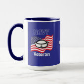Tasse pour Vétéran de la Marine (Gauche)
