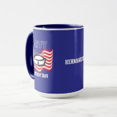 Tasse pour Vétéran de la Marine (Devant gauche)