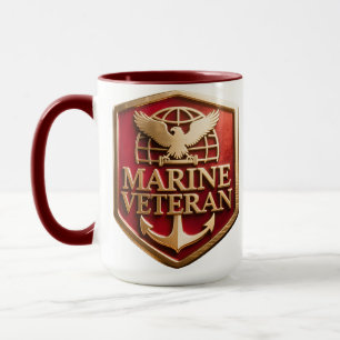 Tasse pour Vétéran de la Marine
