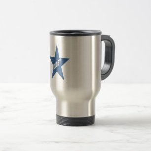 Tasse pour voyage acier ETOILE RUGBY