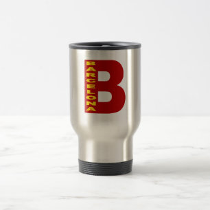 Tasse pour voyage acier inoxydable BARCELONA