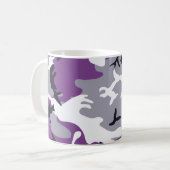 Tasse pourpre de camouflage (Devant gauche)