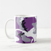 Tasse pourpre de camouflage (Gauche)
