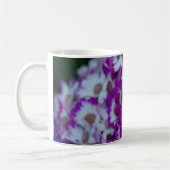 Tasse pourpre de fleurs (Gauche)