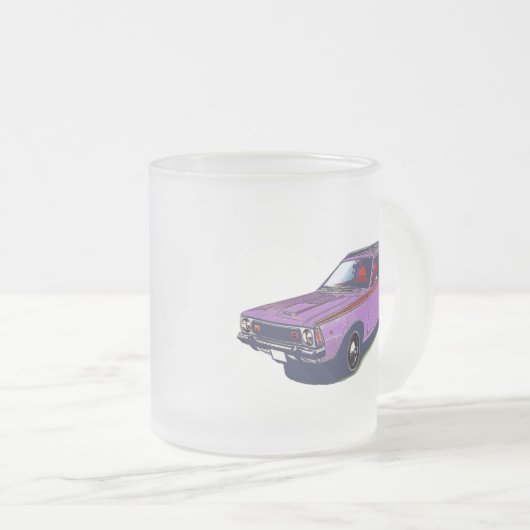 Tasse pourpre de Gremlin (Devant droit)