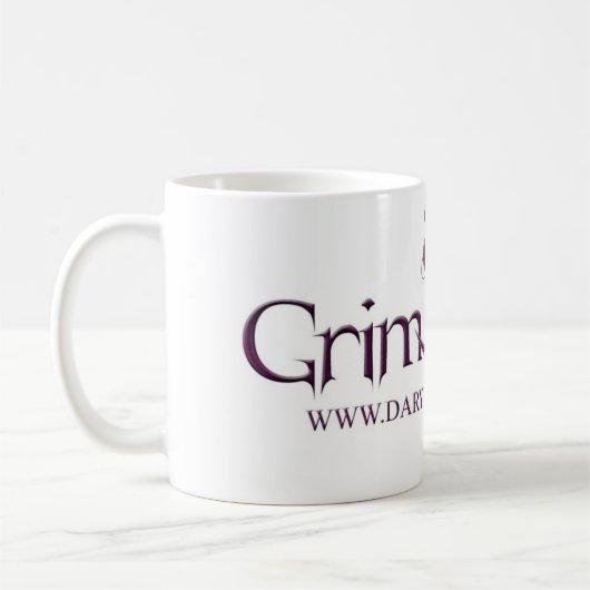Tasse pourpre de GrimGirl (Gauche)
