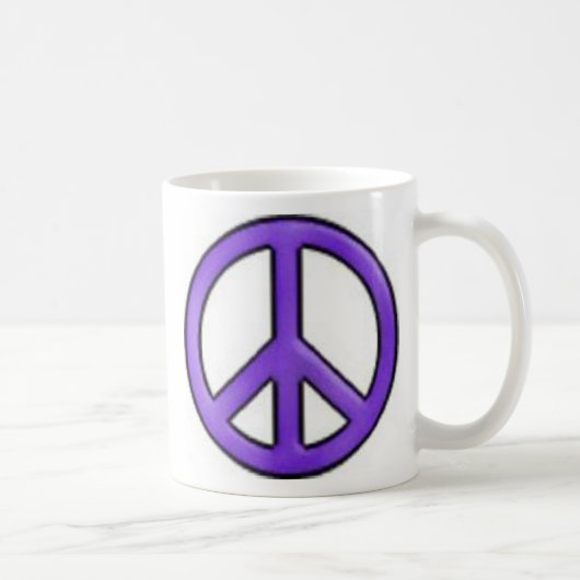 Tasse pourpre de paix (Droite)
