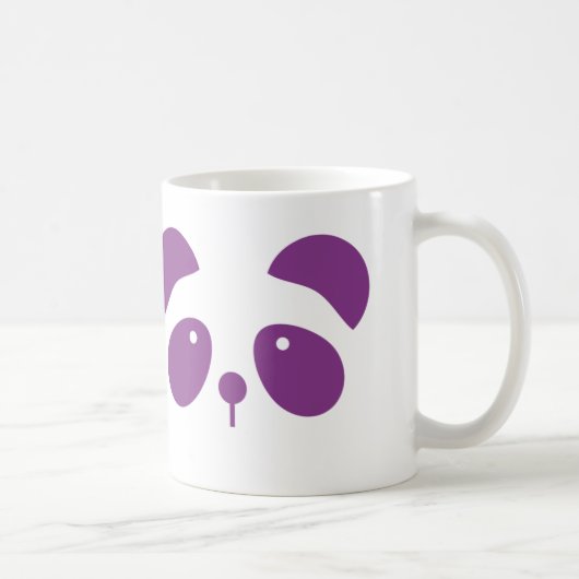 Tasse pourpre de panda (Droite)