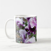 Tasse pourpre de pensées (Gauche)