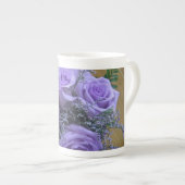 Tasse pourpre de roses (Devant droit)