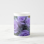 Tasse pourpre de roses (Devant)