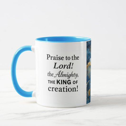 Tasse Praise To The Lord (Gauche)