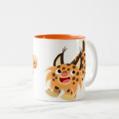 Tasse Prankish mignonne de chat sauvage de bande (Devant droit)