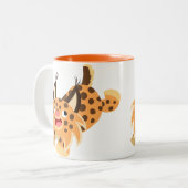 Tasse Prankish mignonne de chat sauvage de bande (Devant gauche)
