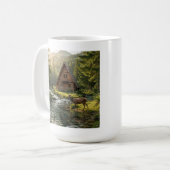 Tasse préférée de grand-père | Nature personnalisé (Devant gauche)