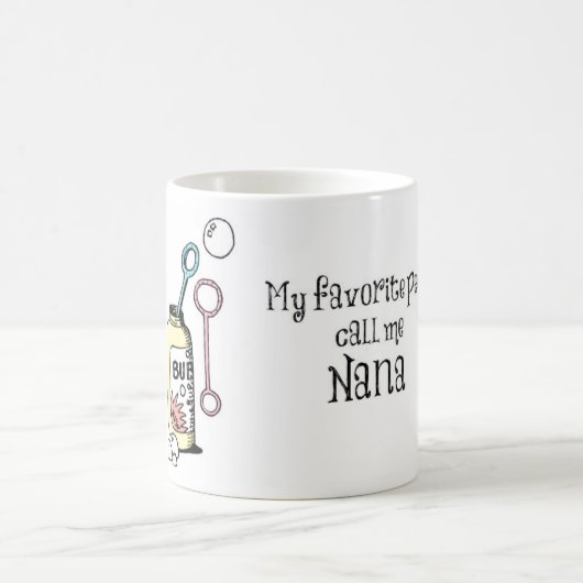 Tasse préférée de Nana de personnes (Centre)