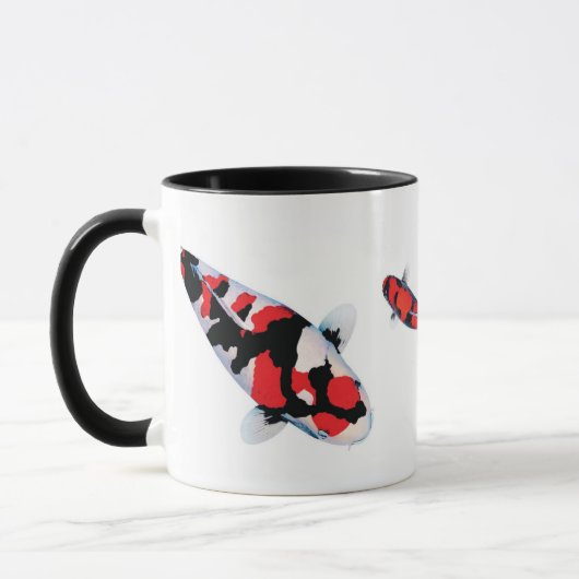Tasse Premium Poisson Koi (Gauche)
