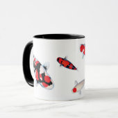 Tasse Premium Poisson Koi (Devant gauche)