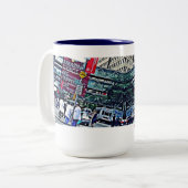 Tasse presbytérienne 2 d'hôpital de NY (Devant gauche)