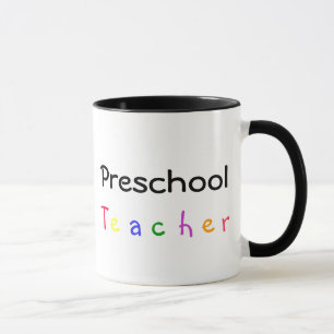 Tasse préscolaire de professeur