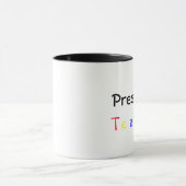 Tasse préscolaire de professeur (Centre)