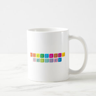 Tasse préscolaire de professeur