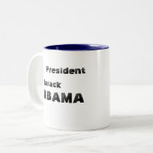 Tasse présidentielle de joint d'Obama (Devant gauche)