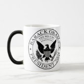 Tasse présidentielle du joint 2008 de Barack Obama (Gauche)