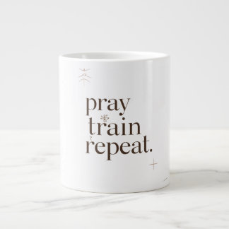 Tasse Prière Entraînement Répéter – Motivation Fit