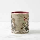 tasse primitive de bonhomme de neige (Centre)