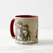 tasse primitive de bonhomme de neige (Devant gauche)