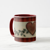 tasse primitive de coeur (Devant gauche)