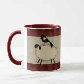 tasse primitive de moutons (Gauche)