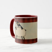 tasse primitive de moutons (Devant gauche)