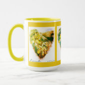 Tasse Primula veris Green Heart Cowslip (Gauche)