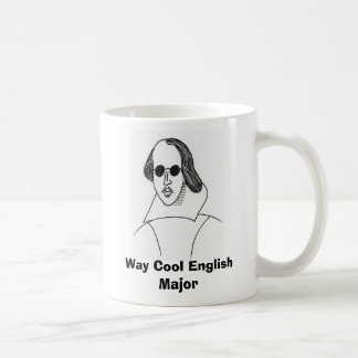 Tasse principale anglaise fraîche de manière