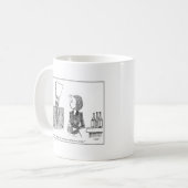 Tasse principale de bande dessinée de queue (Devant gauche)