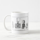 Tasse principale de bande dessinée de queue (Gauche)