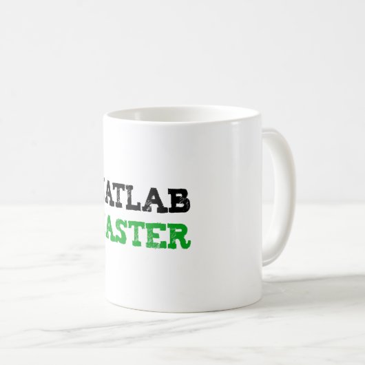 Tasse principale de nouveauté de Matlab (Devant droit)