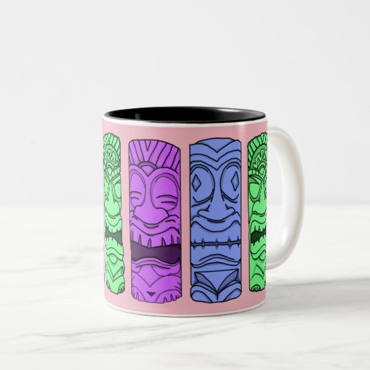 Tasse principale de Tiki d'art de bruit (Devant droit)